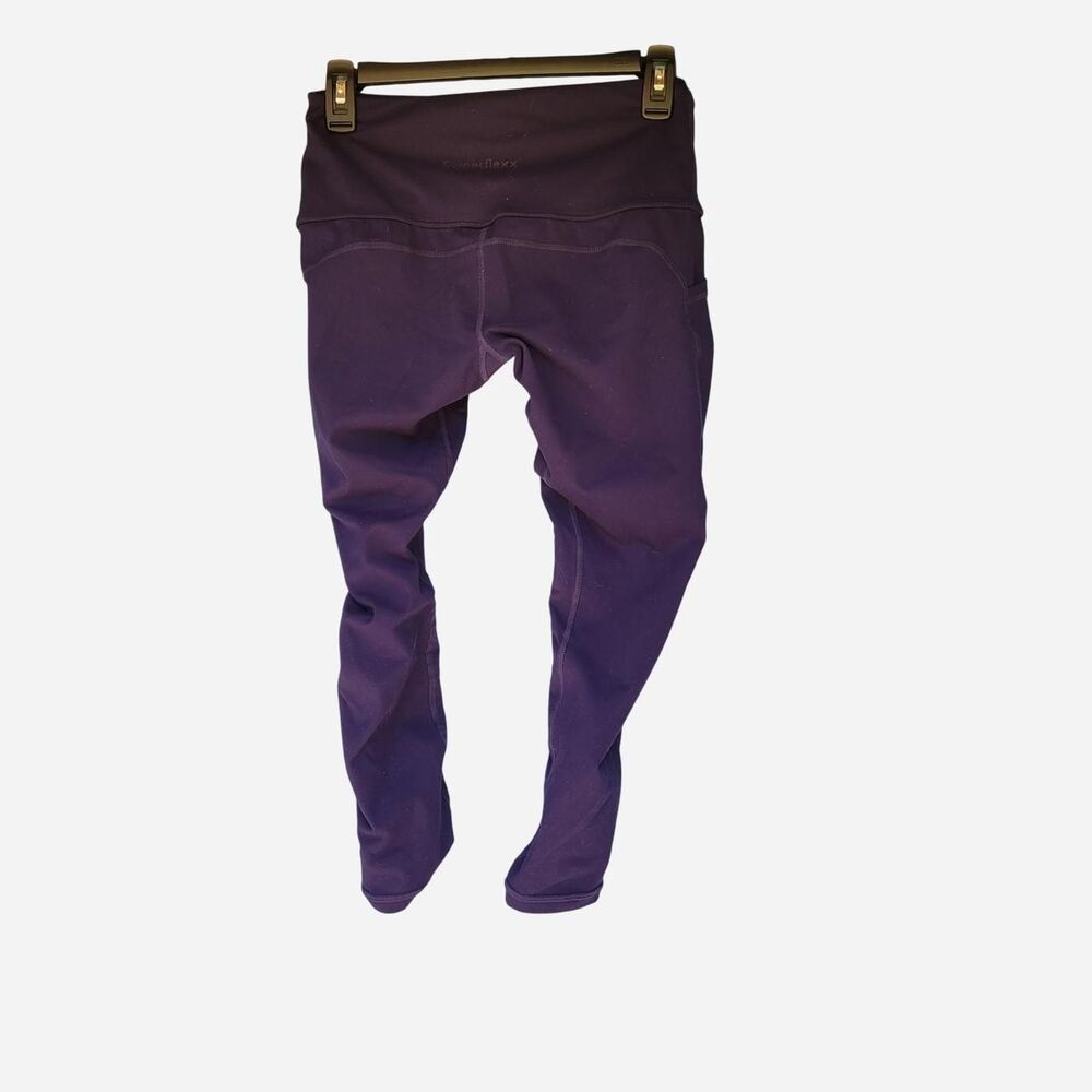 Sweetflexx High Rise Resistance Capri Leggings with Pockets in Navy Blue Size 8 - Picture 3 of 6